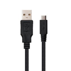 CABLE USB AM/MICRO B/M 0.8M...